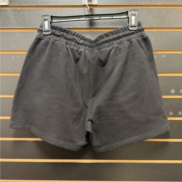 NWT Zyia Black Relaxation Sweat Shorts - Picture 2 of 2